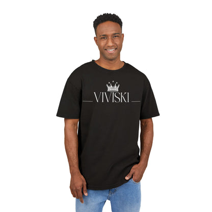 VIVISKI-Men's Oversize Tee - Retro VIVISKI