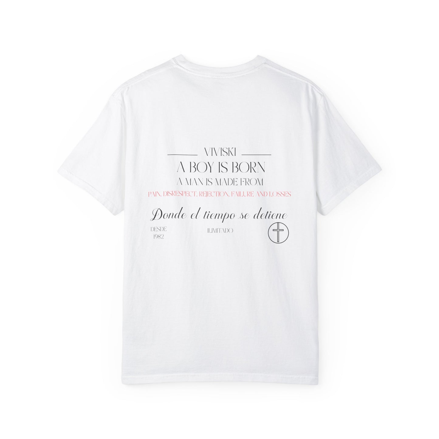 VIVISKI- "A MAN IS MADE" Inspirational Tee for Every Occasion