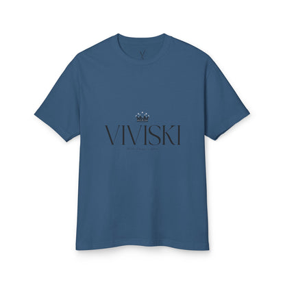 VIVISKI-Garment-Dyed Heavyweight Cotton- Turtle Tee