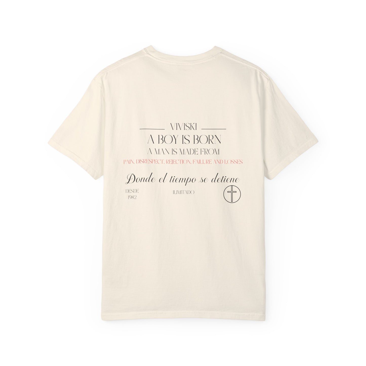 VIVISKI- "A MAN IS MADE" Inspirational Tee for Every Occasion