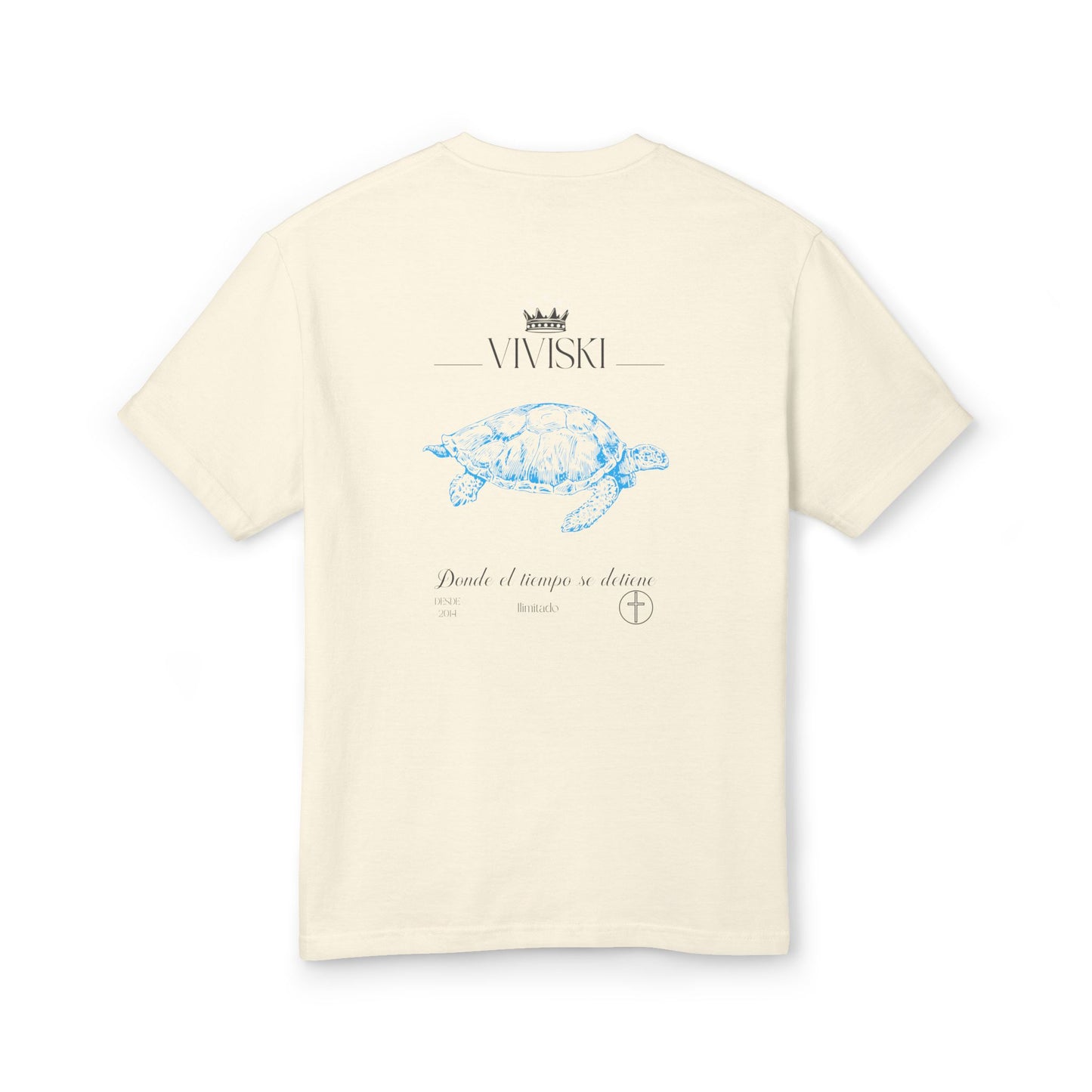 VIVISKI-Garment-Dyed Heavyweight Cotton- Turtle Tee