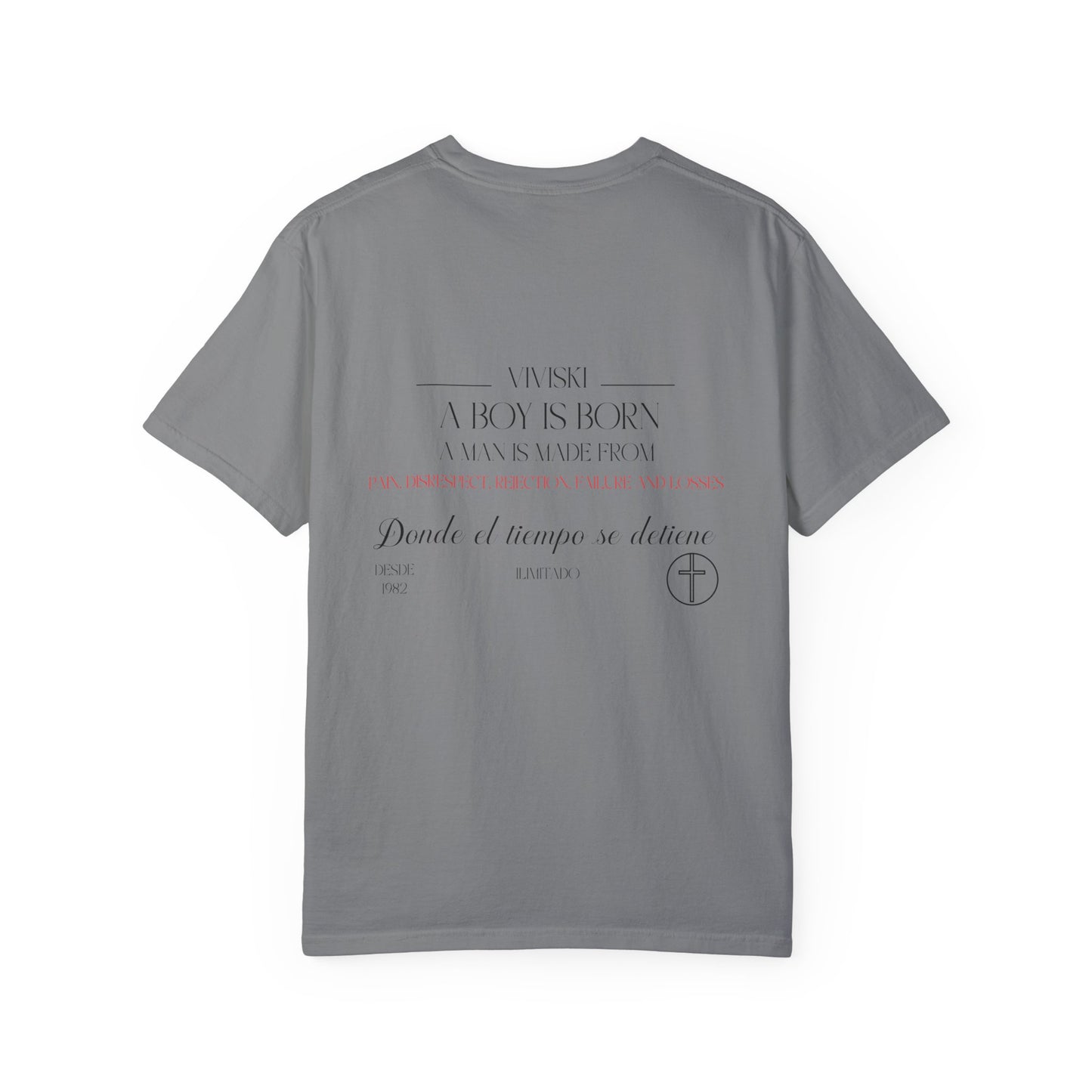 VIVISKI- "A MAN IS MADE" Inspirational Tee for Every Occasion