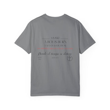 VIVISKI- "A MAN IS MADE" Inspirational Tee for Every Occasion